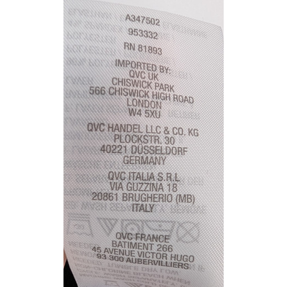 LOGO Lori Goldstein Black Lagenlook Asymmetric Hem V Neck Duster Cardigan MP - Picture 9 of 10